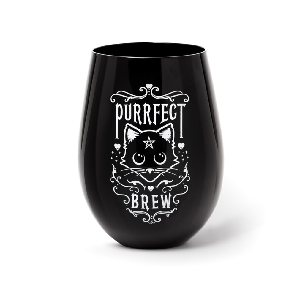 Alchemy - Purrfect Brew Glassware - Black
